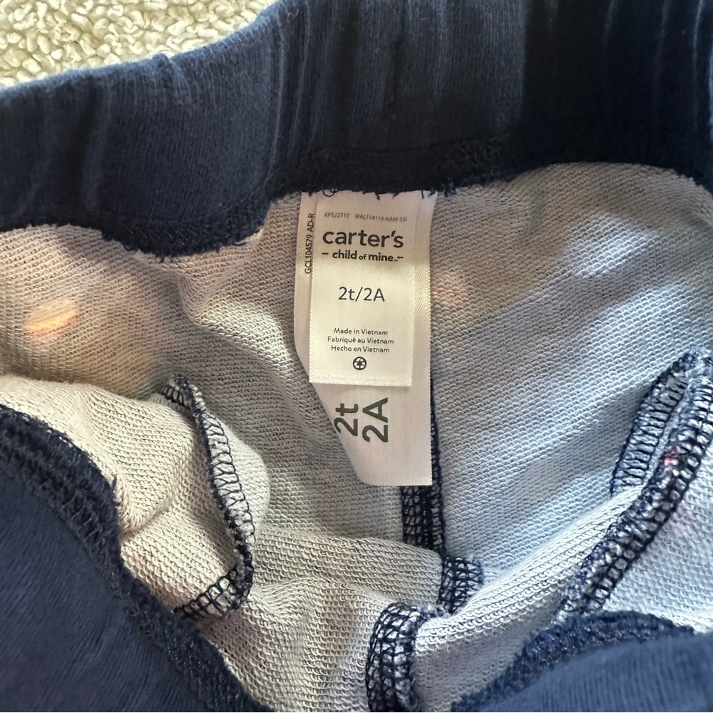 Carter’s Blue Kids Shorts with Fun Pattern - Picture 5 of 5